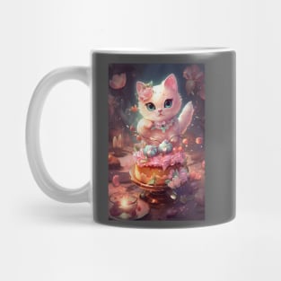 Cute Dessert Kitty Mug